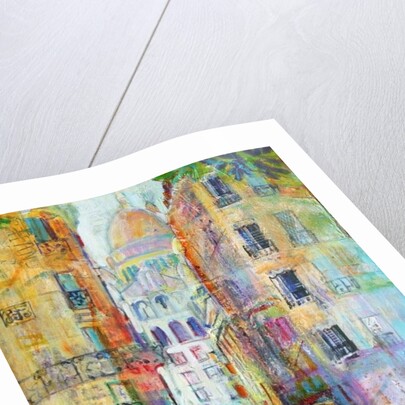 An Evening Walk to Sacre Coeur, 2014 by Sylvia Paul