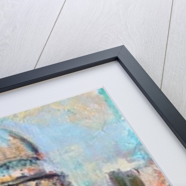 St Paul's from the Millennium Bridge, 2014 by Sylvia Paul