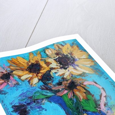 Little Sunflowers, 2015 by Sylvia Paul