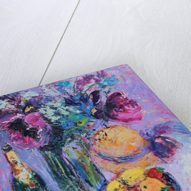 Purple Poppies, 2015 by Sylvia Paul