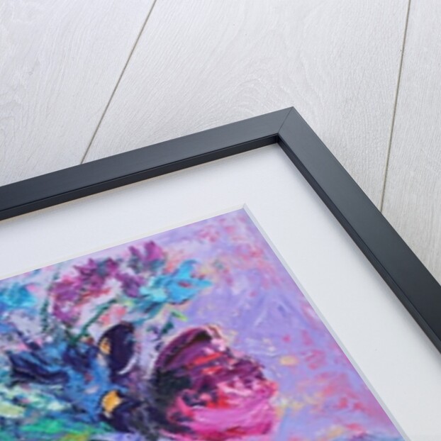 Purple Poppies, 2015 by Sylvia Paul