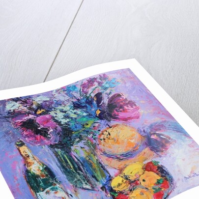 Purple Poppies, 2015 by Sylvia Paul