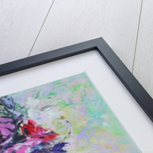 Strawberries with Flowers, 2015 by Sylvia Paul