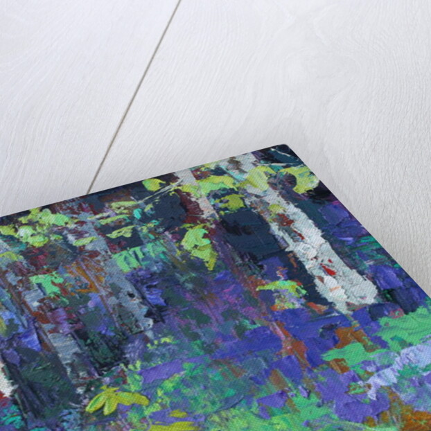 Deep in the Bluebell Wood, 2017 by Sylvia Paul