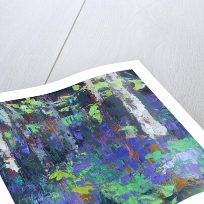 Deep in the Bluebell Wood, 2017 by Sylvia Paul