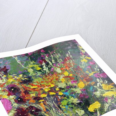 A Splash of Colour in the Garden, 2019 by Sylvia Paul