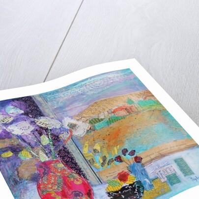 Flowers in the Window 2014 by Sylvia Paul