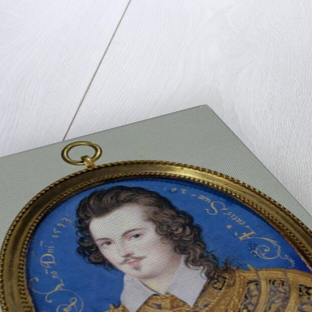 Portrait of an unknown youth, aged 26, 1593 by Isaac Oliver