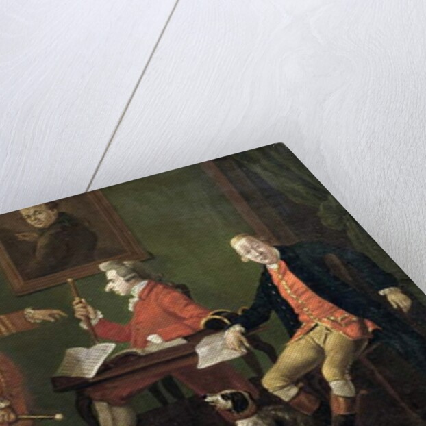 Lord William Cavendish, William FitzHerbert and Mr Short, c.1780 by Thomas Patch