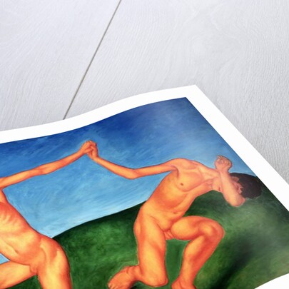 The Playing Boys, 1911 by Kuzma Sergeevich Petrov-Vodkin