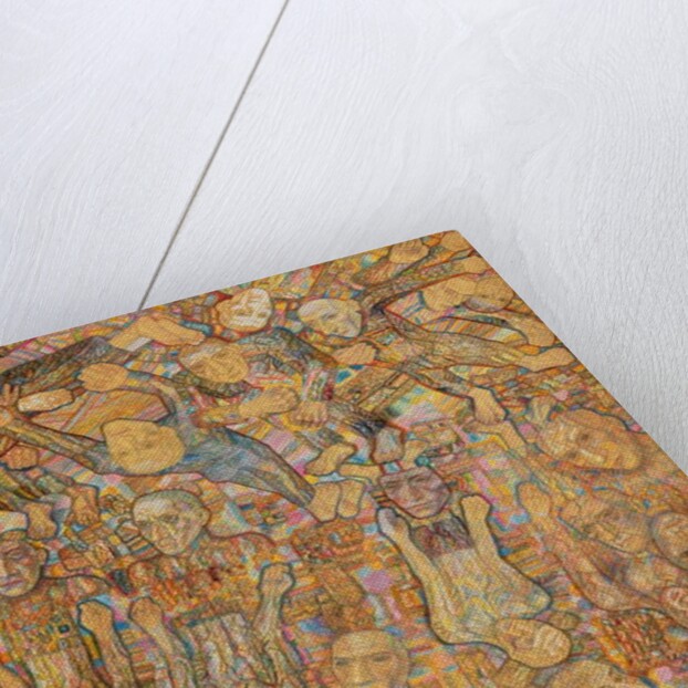 Crowd Composition by Pavel Nikolaevich Filonov