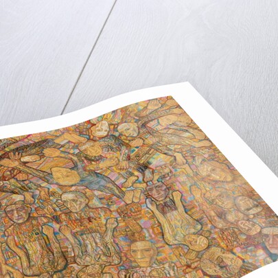 Crowd Composition by Pavel Nikolaevich Filonov