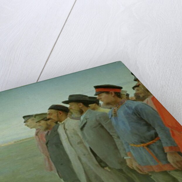 Mobilised, 1904 by Lukjan Vasilievich Popov