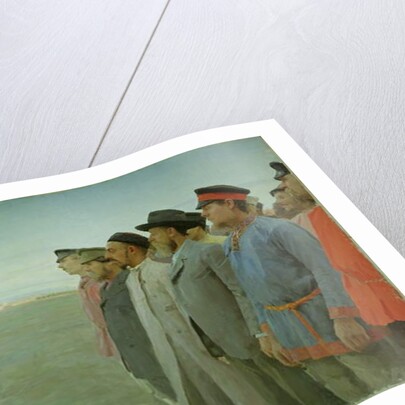 Mobilised, 1904 by Lukjan Vasilievich Popov