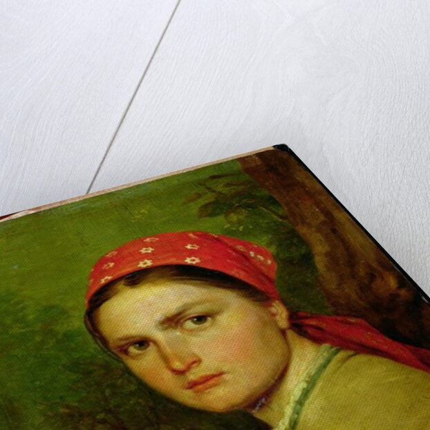 Girl with a Birch-Bark Jar, c.1824 by Aleksei Gavrilovich Venetsianov