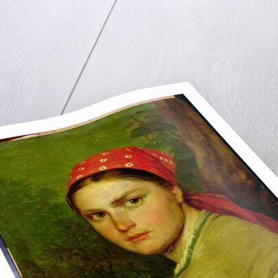 Girl with a Birch-Bark Jar, c.1824 by Aleksei Gavrilovich Venetsianov
