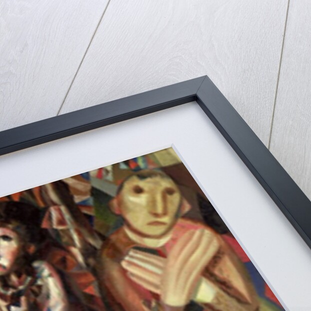 The Three at the Table, 1914-15 by Pavel Nikolaevich Filonov