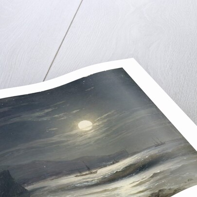 Moon Night, 1885 by Ivan Konstantinovich Aivazovsky