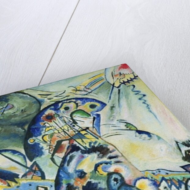 Blue Comb, 1917 by Wassily Kandinsky