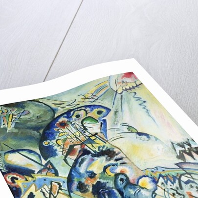 Blue Comb, 1917 by Wassily Kandinsky