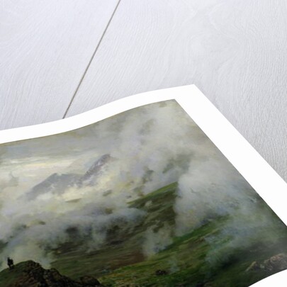 Mount El'brus, Russia, 1894 by Nikolai Aleksandrovich Yaroshenko