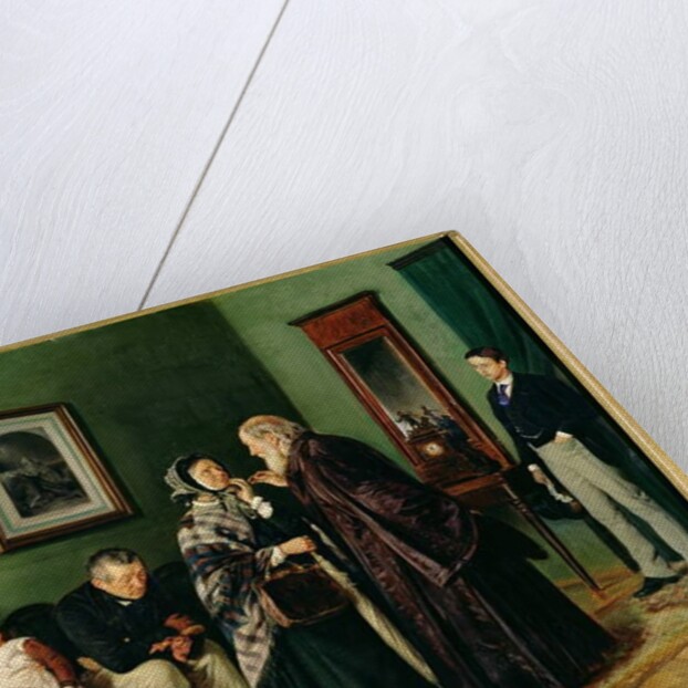 The Doctor's Waiting Room, 1870 by Vladimir Egorovic Makovsky