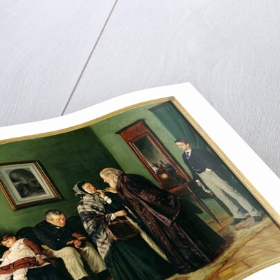 The Doctor's Waiting Room, 1870 by Vladimir Egorovic Makovsky