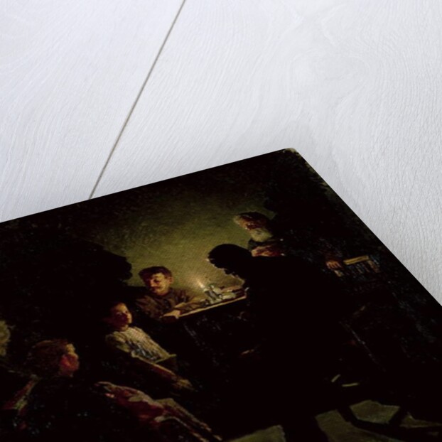 The Worker's Family by Nikolaj Alekseevich Kasatkin