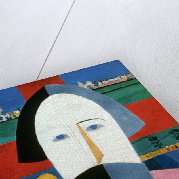 The Head of a Peasant, c.1929-32 by Kazimir Severinovich Malevich