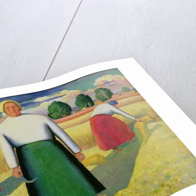 The Harvesters, 1909-10 by Kazimir Severinovich Malevich