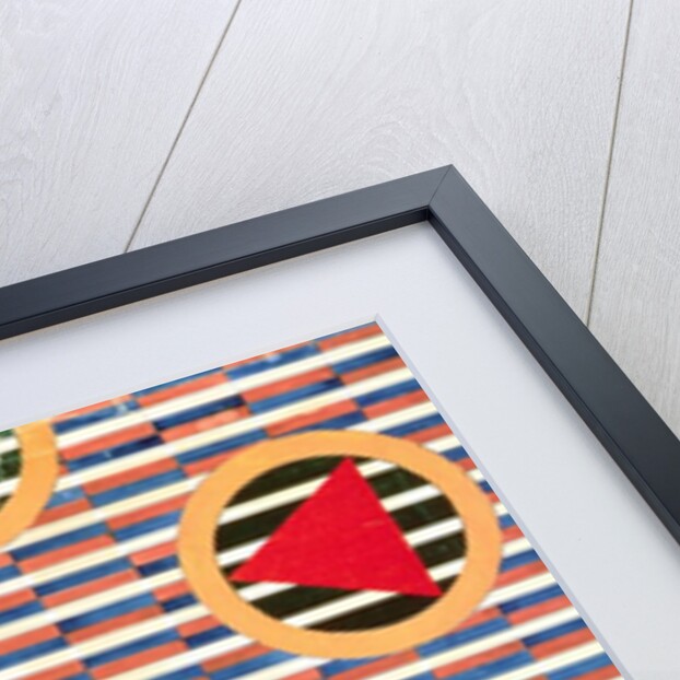 Red Triangles in Circles by Lyubov Sergeevna Popova