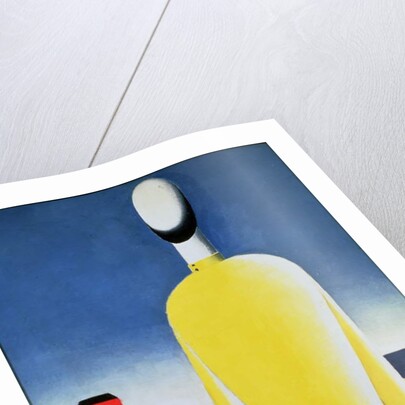 Half-figure in a Yellow Shirt, 1928-32 by Kazimir Severinovich Malevich