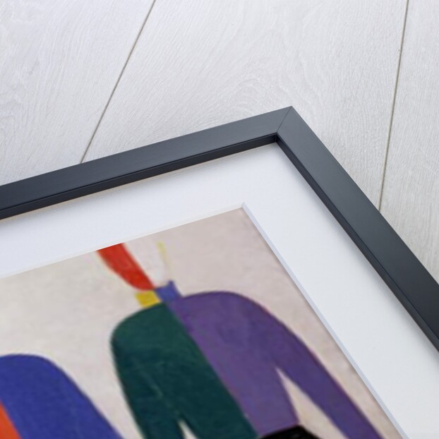 Sportsmen, or Suprematism in Sportsmen's Contours, 1928-32 by Kazimir Severinovich Malevich