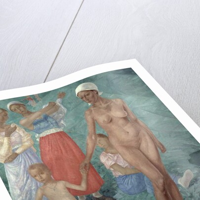 Morning, 1917 by Kuzma Sergeevich Petrov-Vodkin