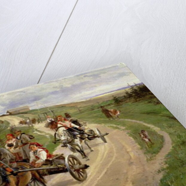 Return from the Fair, 1883 by Illarion Mikhailovich Pryanishnikov