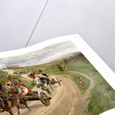 Return from the Fair, 1883 by Illarion Mikhailovich Pryanishnikov