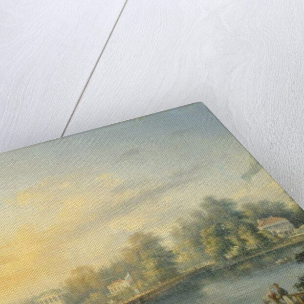 View of the Bol'shaya Neva and the Stroganov Dacha, 1804 by Semen Fedorovich Shchedrin