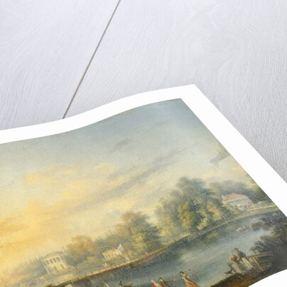 View of the Bol'shaya Neva and the Stroganov Dacha, 1804 by Semen Fedorovich Shchedrin