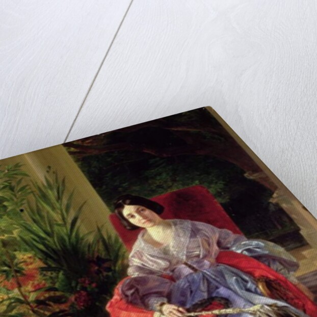 Portrait of the Princess Elizavetta Pavlovna Saltykova 1841 by Karl Pavlovich Bryullov