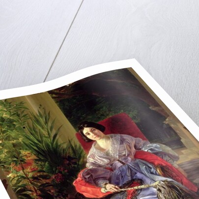 Portrait of the Princess Elizavetta Pavlovna Saltykova 1841 by Karl Pavlovich Bryullov