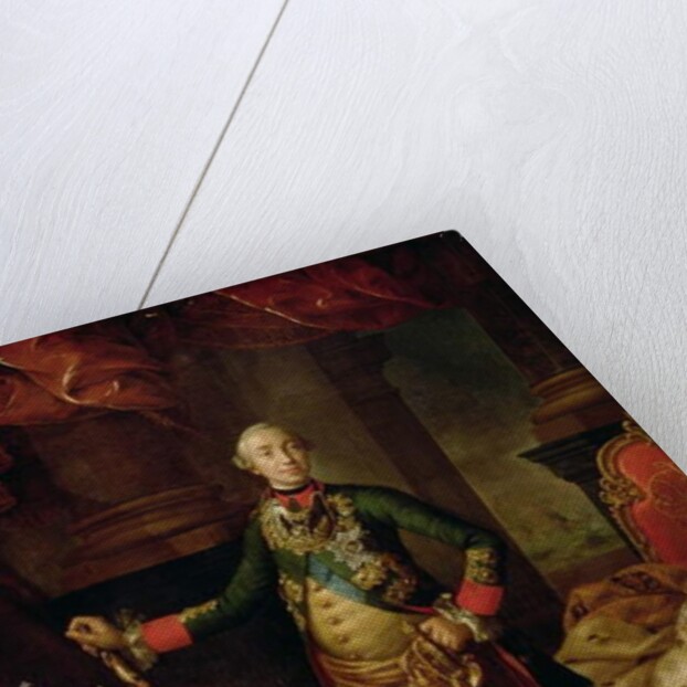 Portrait of Tsar Peter III 1762 by Alexei Petrovich Antropov