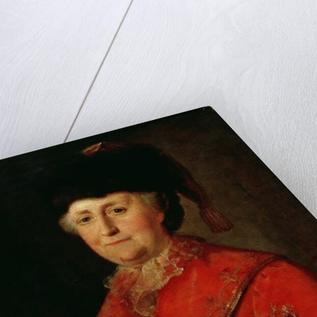 Portrait of Catherine II the Great in a Travelling Costume, 1787 by Mikhail Shibanov