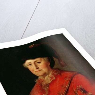 Portrait of Catherine II the Great in a Travelling Costume, 1787 by Mikhail Shibanov