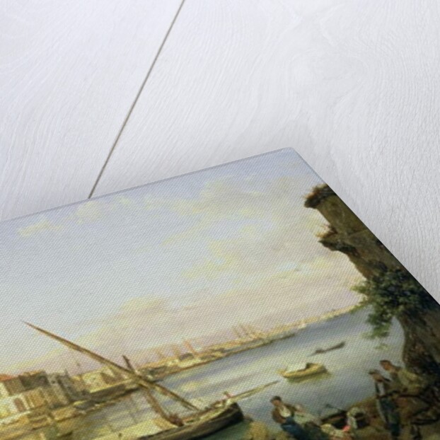 The Santa Lucia Embankment, Naples, c.1820 by Silvestr Fedosievich Shchedrin