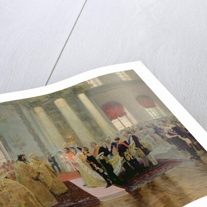 The Marriage of Tsar Nicholas II and Alexandra Feodorovna 1894 by Ilya Efimovich Repin