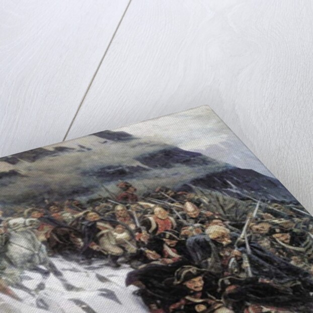 Suvorov's Army Crossing the Alps in 1799, 1899 by Vasilij Ivanovic Surikov