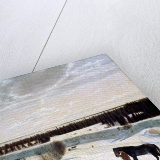 Winter Landscape, or Russian Winter, 1827 by Nikifor Stepanovich Krylov