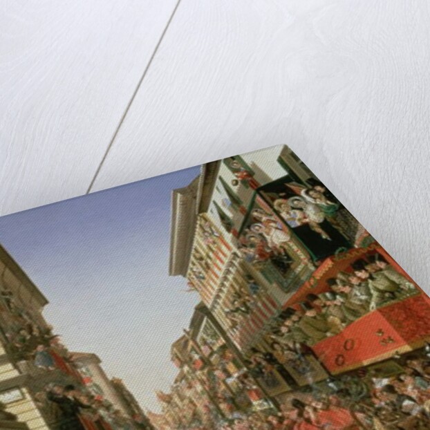 Carnival in Rome, 1839 by Aleksandr Petrovich Myasoedov