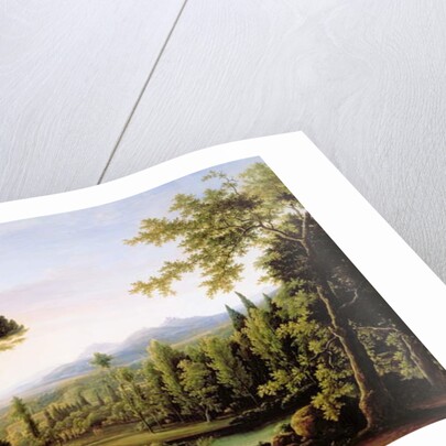 View of Hadrian's Villa near Rome by Fedor Mikhailovich Matveev