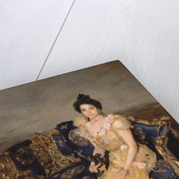 Portrait of Sofia Mikhailovna Botkina, 1899 by Valentin Aleksandrovich Serov